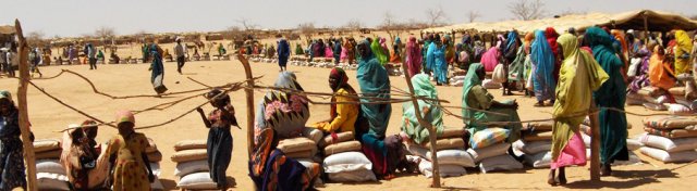 tchad-flygtningelejr